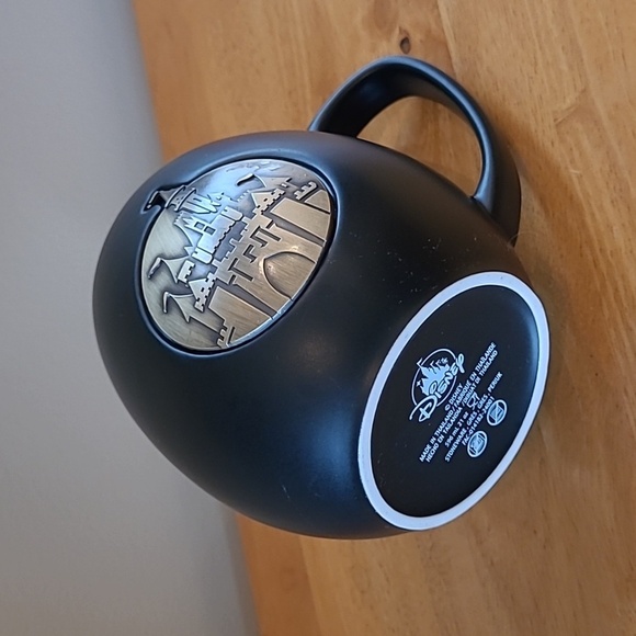 DISNEY Sleeping Beauty Castle Stoneware Mug with Metal Castle Emblem - Picture 8 of 13